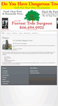 Mobile Screenshot of forresttreesurgeon.com